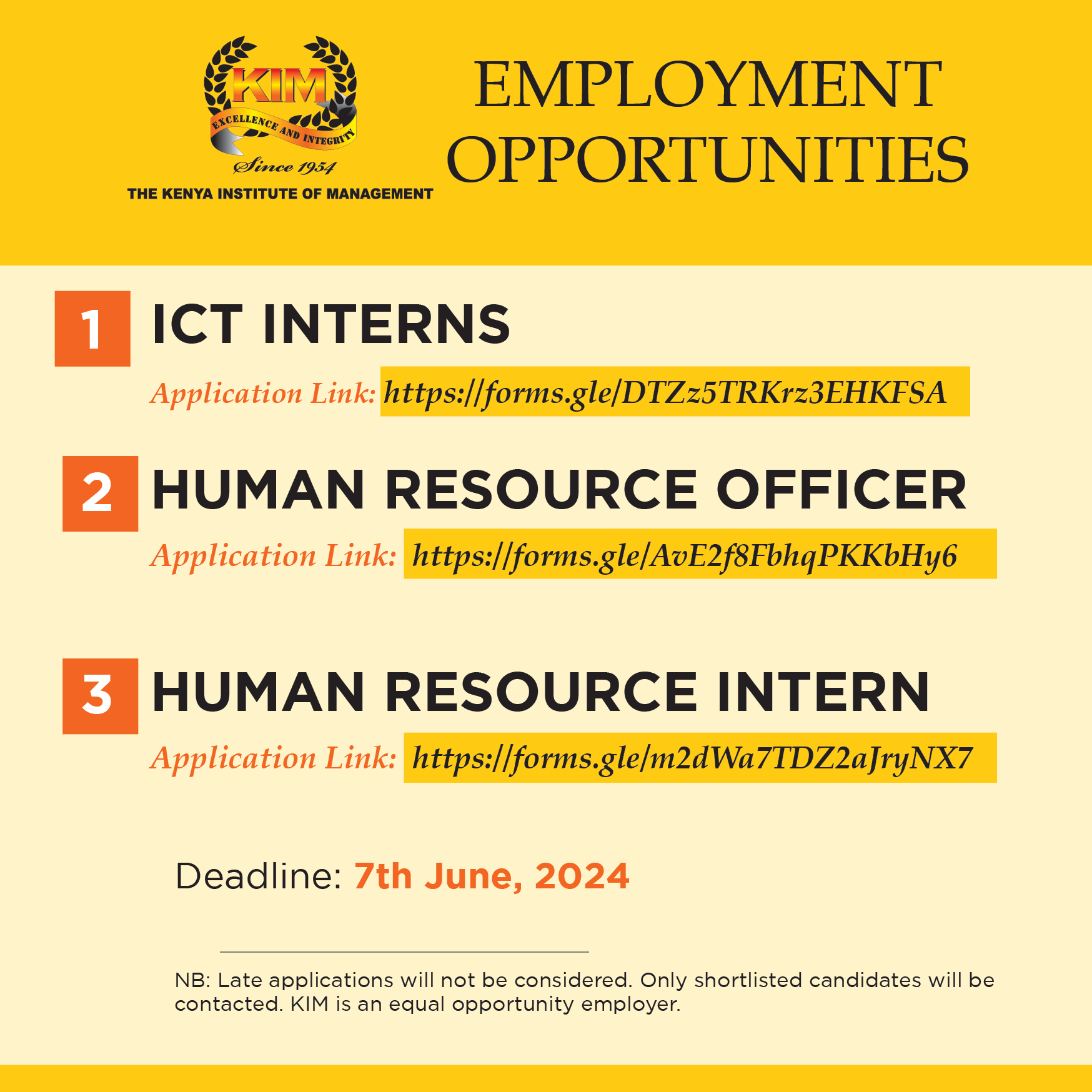 ICT INTERNS